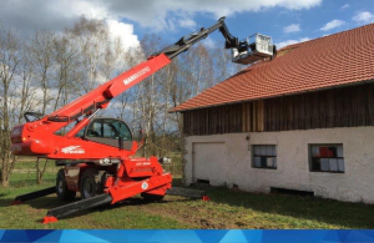 Professioneller Maschinenpark